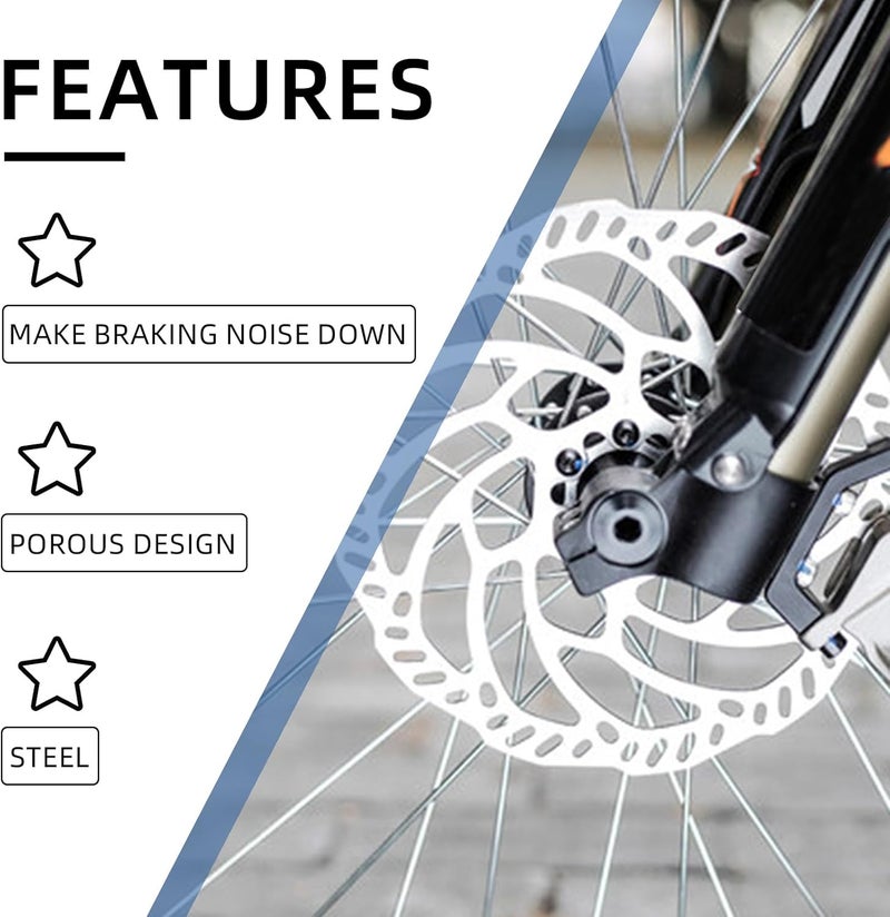 BAOUFF Front and Rear Brake Rotors for Surron Light Bee,203mm Dirt Bike Brake Discs for Dirt Bike Sur Ron Light Bee X and S/X160/X260 - Image 3